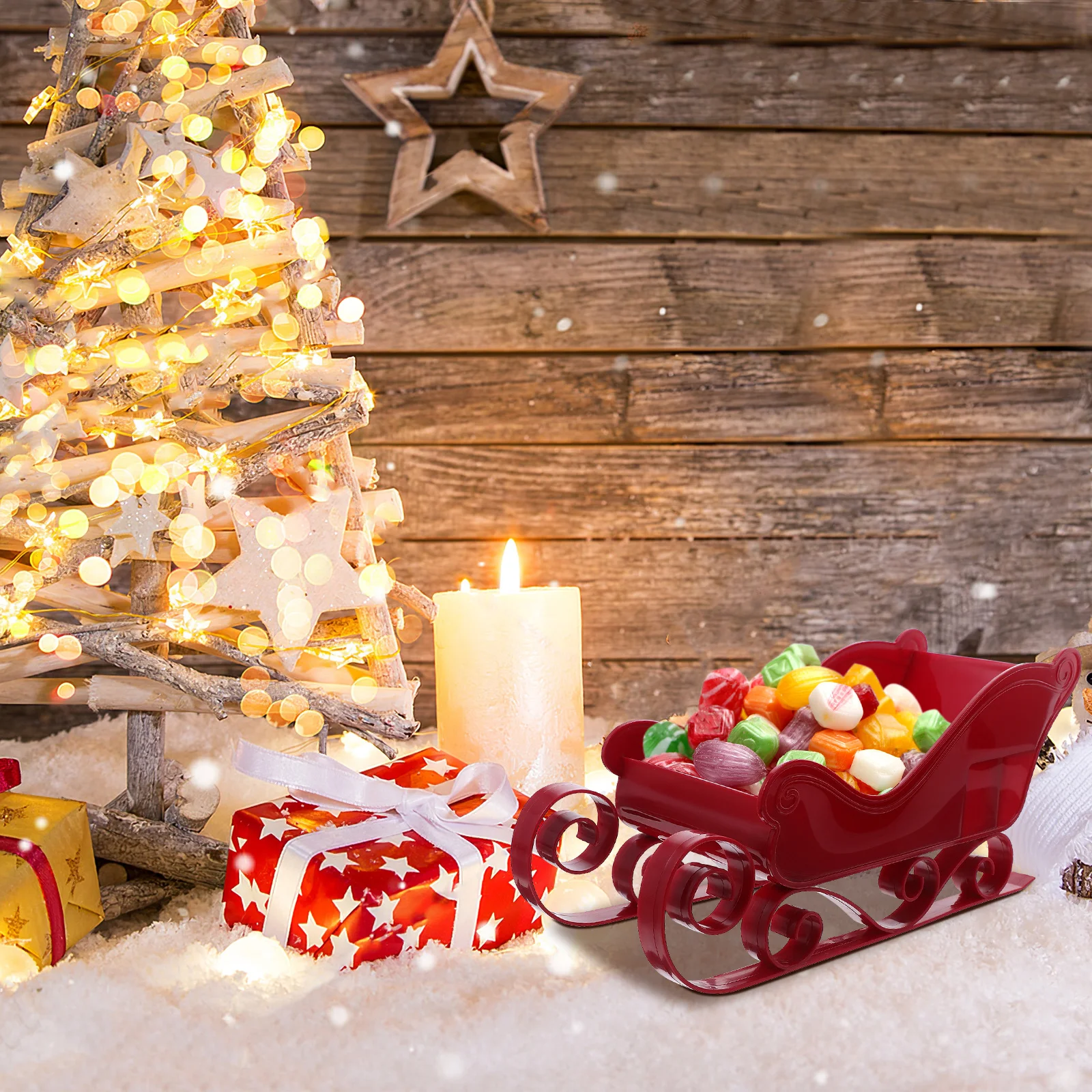 Plastic Christmas Sleigh Ornament Small Miniature Sleigh Decoration Christmas Tree Hanging Pendant Party Desktop Decor
Plastic Christmas Sleigh Ornament Small Miniature Sleigh Decoration Christmas Tree Hanging Pendant Party Desktop Decor