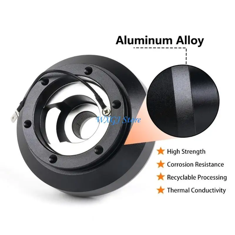 37JE 6 Hole Steering Wheel ConnectorBase 135h Steering Wheel Short Hub Adapter for Fit,
37JE 6 Hole Steering Wheel ConnectorBase 135h Steering Wheel Short Hub Adapter for Fit,