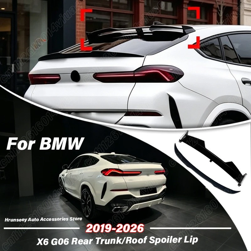 For BMW X6 G06 2019 2020 2021 2022 2023 2024 2025 2026 Rear Roof Spoiler Lip Duckbill Racing Style Exterior Tuning Accessories
For BMW X6 G06 2019 2020 2021 2022 2023 2024 2025 2026 Rear Roof Spoiler Lip Duckbill Racing Style Exterior Tuning Accessories