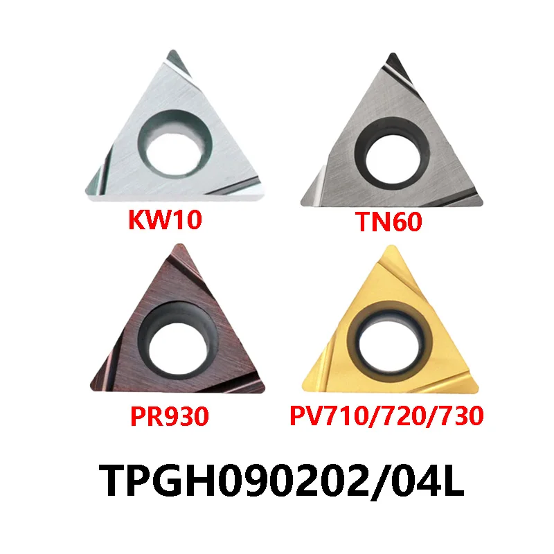 100% Original TPGH090202L TPGH090204L KW10 PR930 PV710 PV720 TN60 PV7020 TPGH090202 TPGH090204 Carbide Inserts Turning Tools
100% Original TPGH090202L TPGH090204L KW10 PR930 PV710 PV720 TN60 PV7020 TPGH090202 TPGH090204 Carbide Inserts Turning Tools