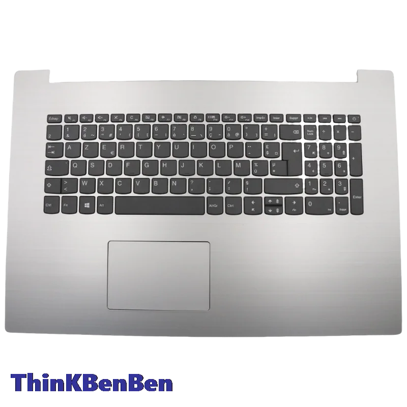 FR French Keyboard Platinum Grey Upper Case Palmrest Shell Cover For Lenovo Ideapad 330 17 17IKB 17AST Laptop 5CB0R20185
FR French Keyboard Platinum Grey Upper Case Palmrest Shell Cover For Lenovo Ideapad 330 17 17IKB 17AST Laptop 5CB0R20185