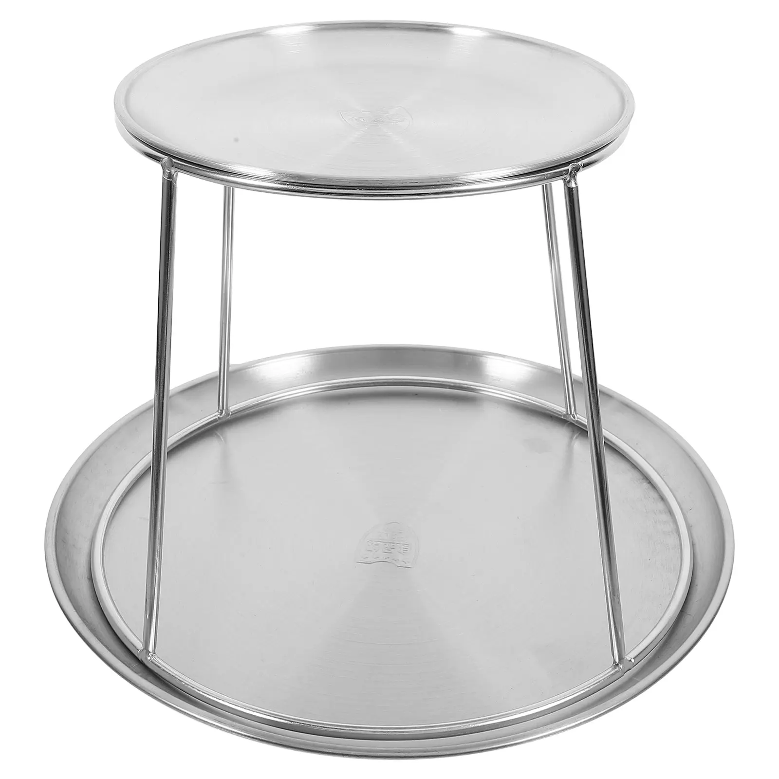 Stainless Steel Seafood Plate 17cm 26cm Double Layer Display Stand Party Serving Tray Wedding Cupcake Holder Birthday Baby
Stainless Steel Seafood Plate 17cm 26cm Double Layer Display Stand Party Serving Tray Wedding Cupcake Holder Birthday Baby