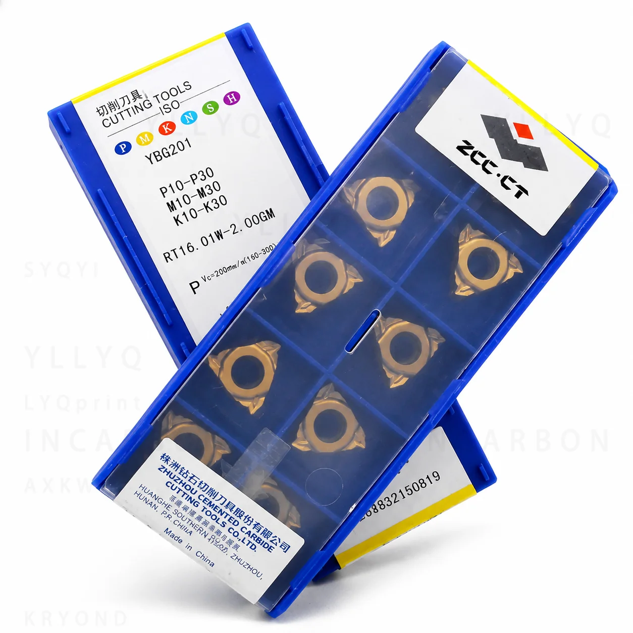 RT16.01W 1.0GM/1.5GM/2.0GM/2.5GM/3.0GM ZCC.CT YBG201 Carbide External Thread Insert for CNC & Mechanical Lathe
RT16.01W 1.0GM/1.5GM/2.0GM/2.5GM/3.0GM ZCC.CT YBG201 Carbide External Thread Insert for CNC & Mechanical Lathe