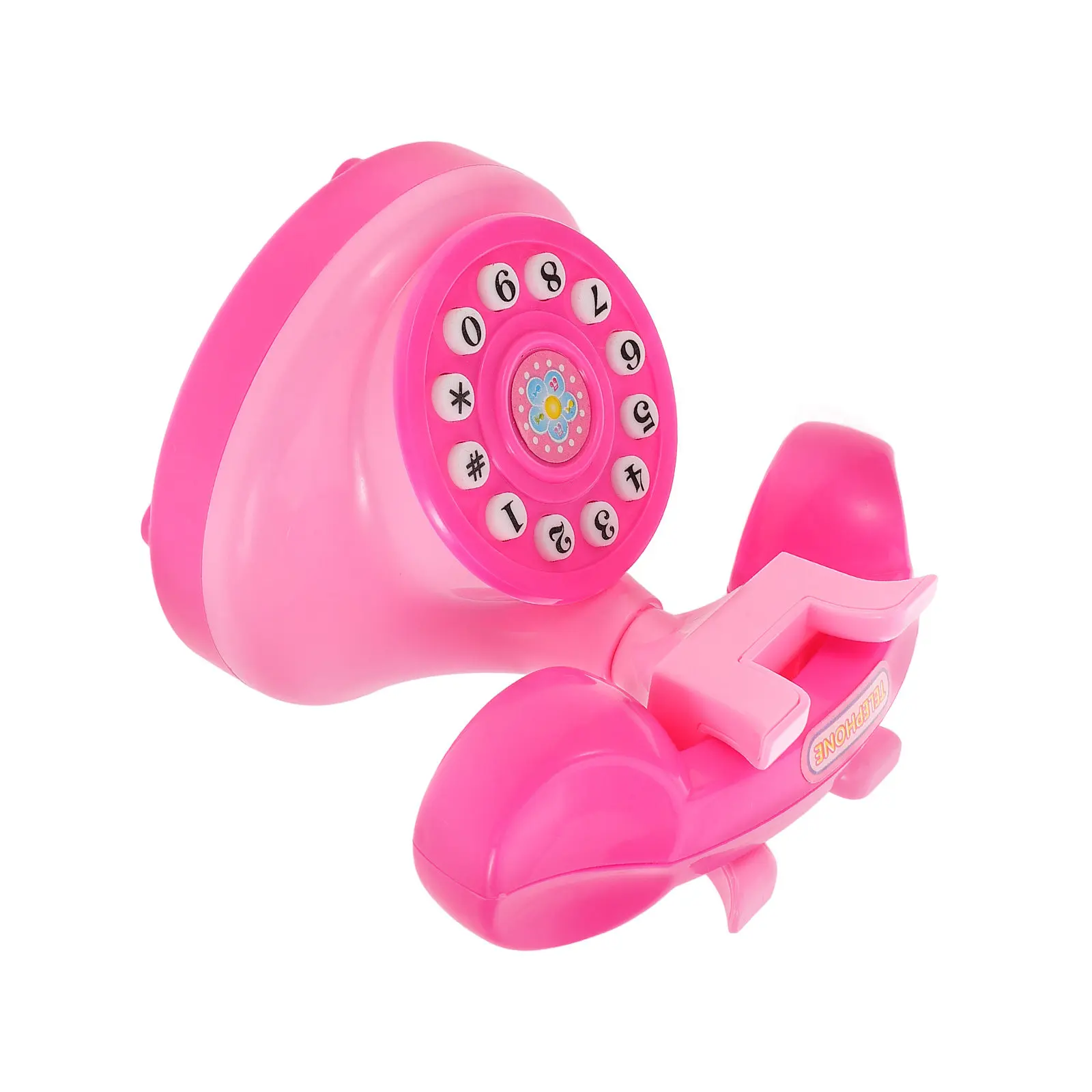 Plastic Pink Mini Telephone Chatter for Kids Pretend Play Landline Phone Portable Interactive Prop Toy Landline Phone
Plastic Pink Mini Telephone Chatter for Kids Pretend Play Landline Phone Portable Interactive Prop Toy Landline Phone