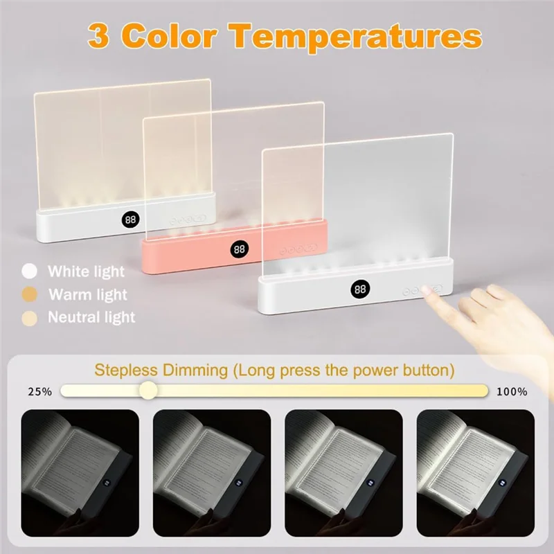 ABVO-Book Light Forreading Панельная лампа с регулируемой яркостью для учебы Forreading Inbed At Night
ABVO-Book Light Forreading Панельная лампа с регулируемой яркостью для учебы Forreading Inbed At Night