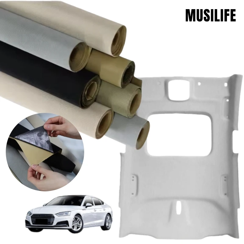 Car Interior Headliner Fabric with Adhesive Car Roof Replacement Lining Mesh Cloth for Auto Upholstery Trim DIY Craft Renovation
Car Interior Headliner Fabric with Adhesive Car Roof Replacement Lining Mesh Cloth for Auto Upholstery Trim DIY Craft Renovation