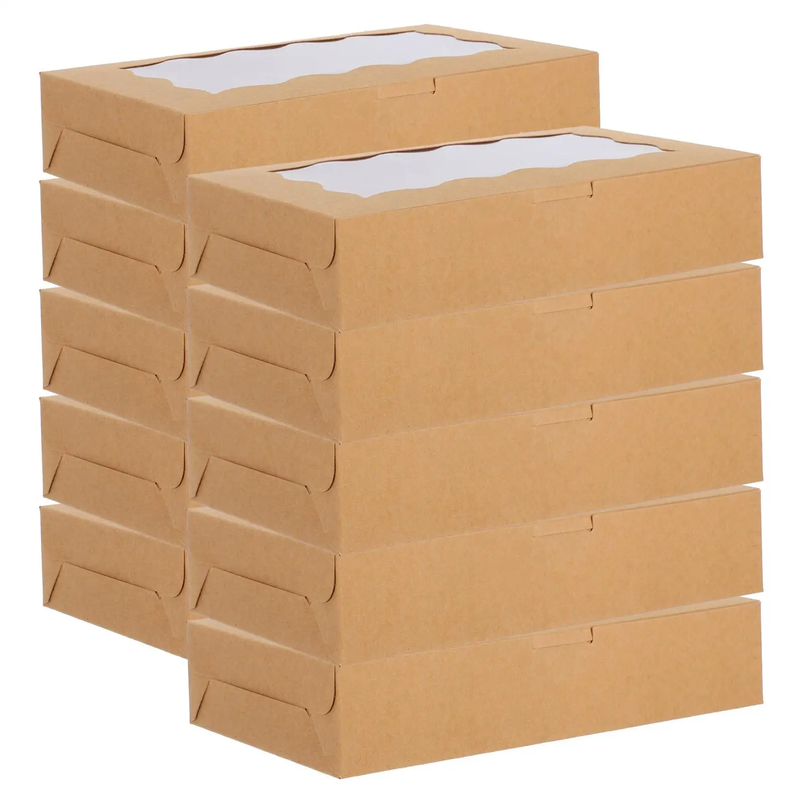 12 Pcs Pastry Packaging Box Cookie Boxes for Baked Goods with Window Candy Paper Party Favors Bakery
12 Pcs Pastry Packaging Box Cookie Boxes for Baked Goods with Window Candy Paper Party Favors Bakery