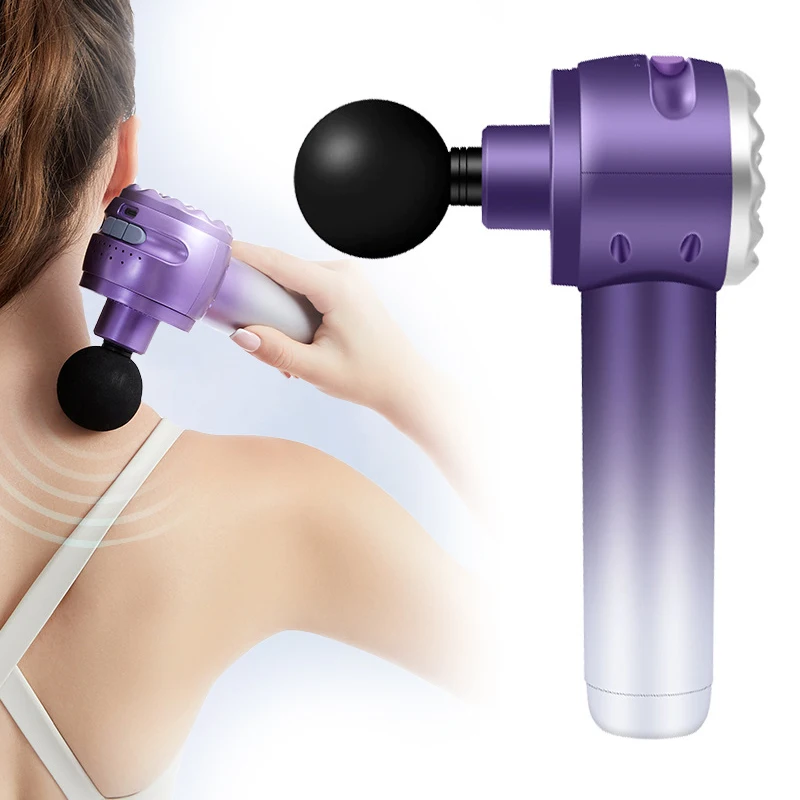 New Pulse Fascia Gun Electric Muscle Massager Micro Current Massage Multi functional Massage Gun Red Light Heating
New Pulse Fascia Gun Electric Muscle Massager Micro Current Massage Multi functional Massage Gun Red Light Heating