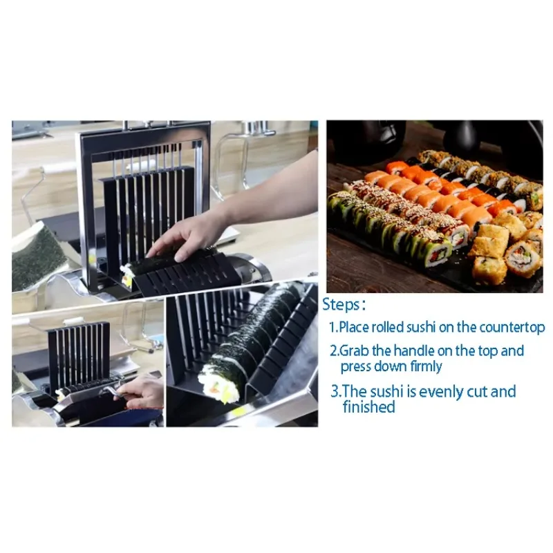 Sushi Machine Robot Sushi-maki-machine Electric Sushi Cutter Machine
Sushi Machine Robot Sushi-maki-machine Electric Sushi Cutter Machine