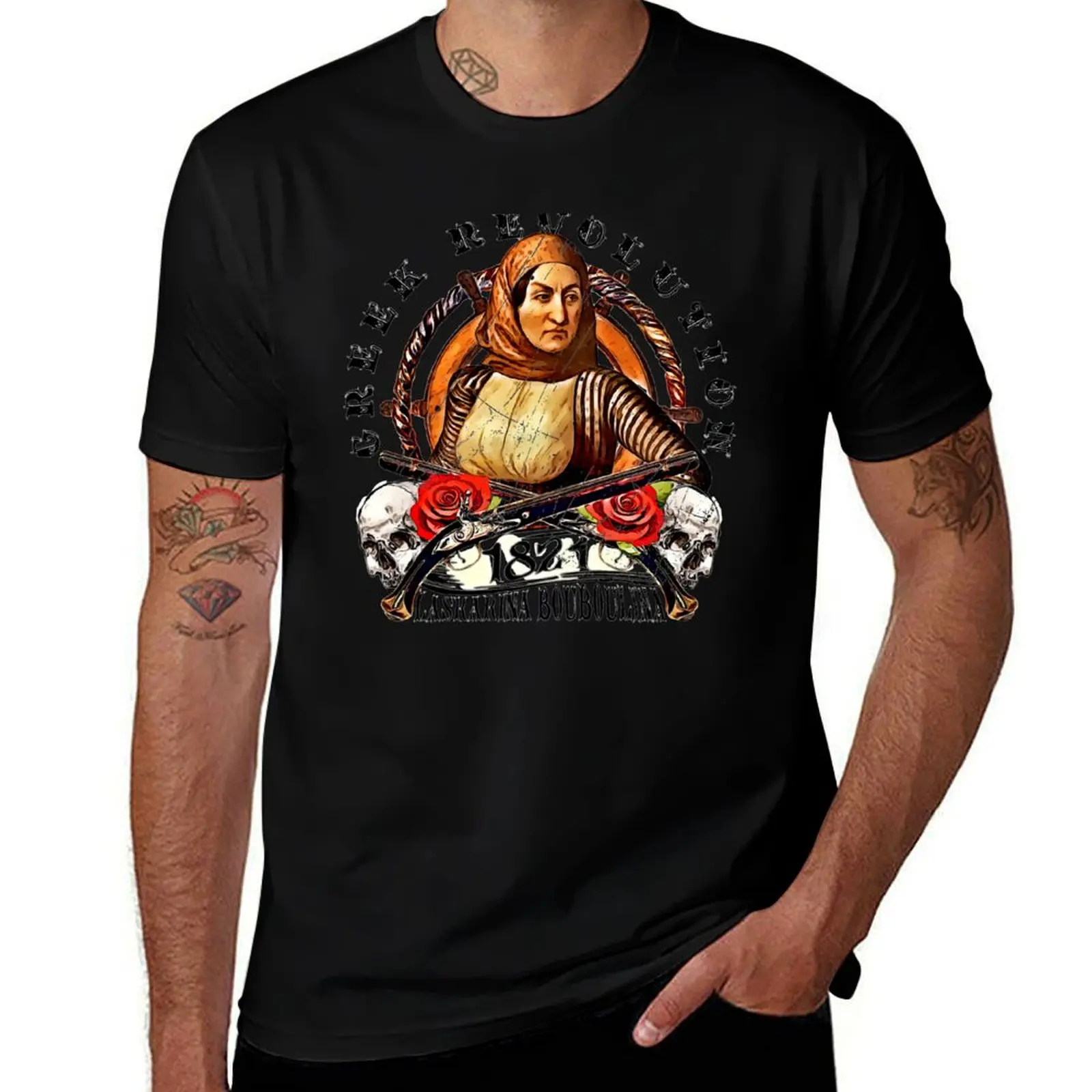 LASKARINA BOUBOULINA T-Shirt korean fashion oversized t shirt mens champion t shirts
LASKARINA BOUBOULINA T-Shirt korean fashion oversized t shirt mens champion t shirts