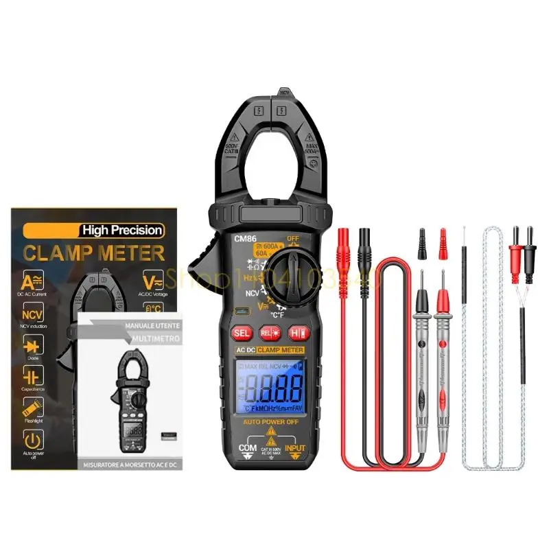 02DC Advanced Digital Clamp Multiemeter Electricty Testing для домашнего и промышленного использования
02DC Advanced Digital Clamp Multiemeter Electricty Testing для домашнего и промышленного использования