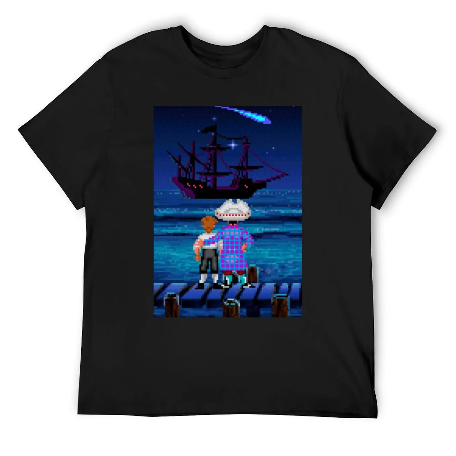 Monkey Island - Guybrush and Stan T-Shirt Short sleeve tee custom t shirt hippie clothes heavyweights mens white t shirts
Monkey Island - Guybrush and Stan T-Shirt Short sleeve tee custom t shirt hippie clothes heavyweights mens white t shirts
