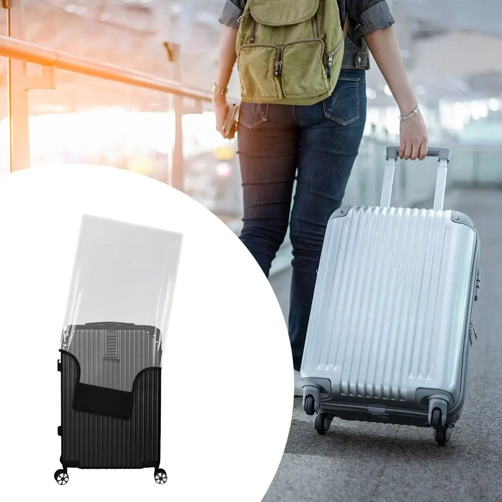 20-28 Inch Travel Luggage Cover Transparent Waterproof Luggage Protector Cover Dustproof PVC Suitcase Protector Cover Luggage
20-28 Inch Travel Luggage Cover Transparent Waterproof Luggage Protector Cover Dustproof PVC Suitcase Protector Cover Luggage