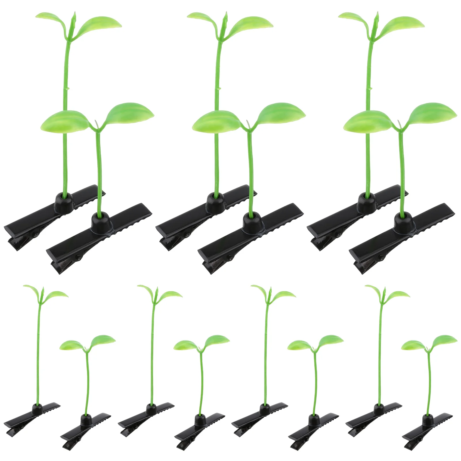 50pcs Bean Sprout Hair Clips Cute Grass Shape Plastic Hairpins for Girls Women DIY Accessories Bulk Peas Sprouting Party Hats
50pcs Bean Sprout Hair Clips Cute Grass Shape Plastic Hairpins for Girls Women DIY Accessories Bulk Peas Sprouting Party Hats