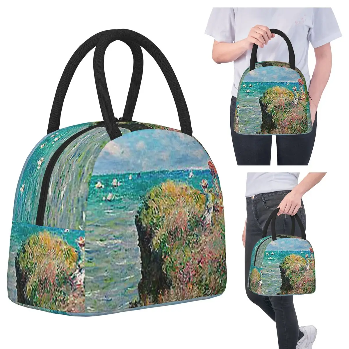 1882-Claude Monet-Cliff Walk At Pourville Insulated Lunch Bag for Women Cooler Thermal Food Box Tote Leakproof Lunch Boxes
1882-Claude Monet-Cliff Walk At Pourville Insulated Lunch Bag for Women Cooler Thermal Food Box Tote Leakproof Lunch Boxes
