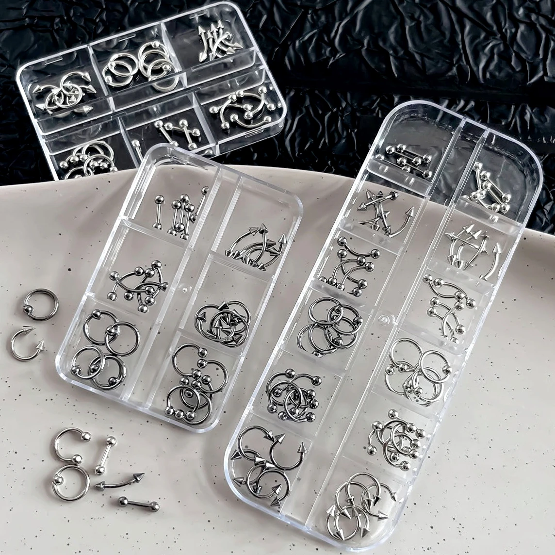 Spice Girl Punk Y2K Dark Rock Hip Hop Halloween Metal Rivet Star Bowknot Pearl Flower Nail Art Accessories Decorations Manicure
Spice Girl Punk Y2K Dark Rock Hip Hop Halloween Metal Rivet Star Bowknot Pearl Flower Nail Art Accessories Decorations Manicure