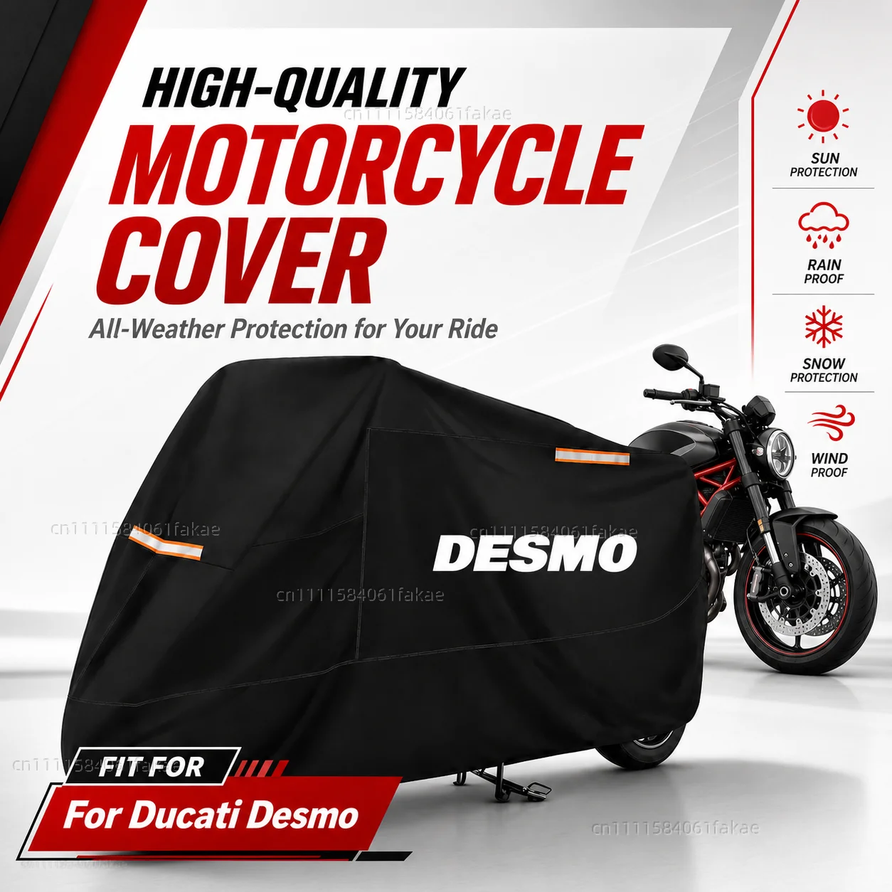 Motorcycle Cover Waterproof Outdoor All Season Dustproof UV Protective Moto Scooter Rain Cover For Ducati Desmo 250 MX 450 MX
Motorcycle Cover Waterproof Outdoor All Season Dustproof UV Protective Moto Scooter Rain Cover For Ducati Desmo 250 MX 450 MX