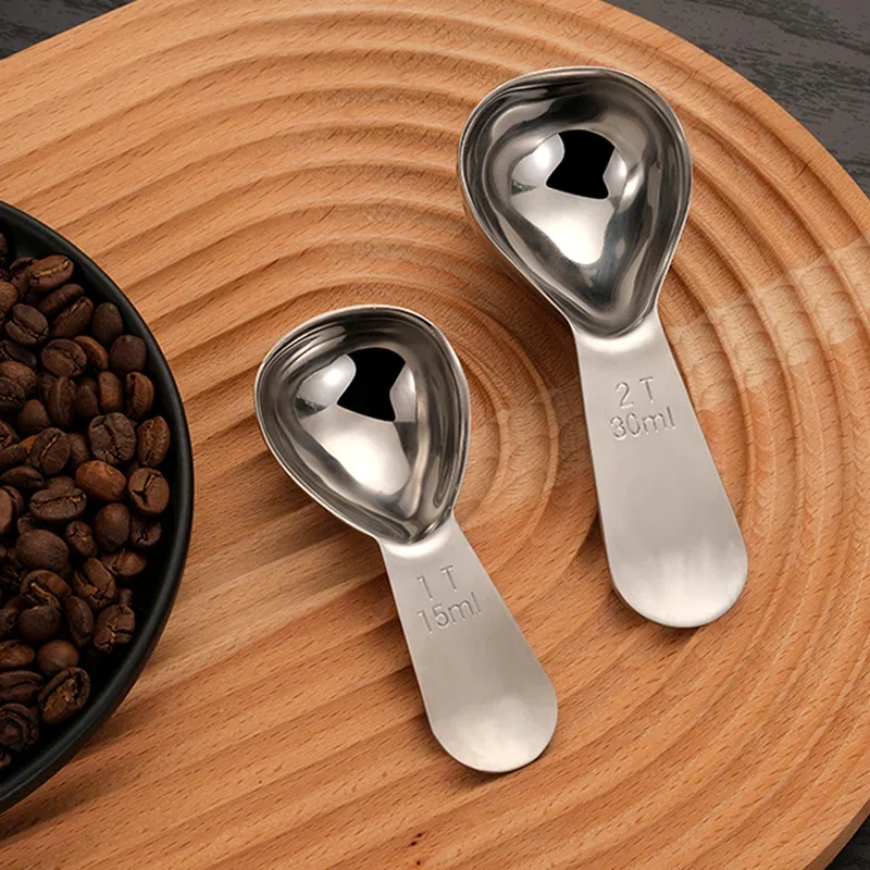 2Pcs Coffee Scoops Measuring Spoon Ground Coffee Powder Spoon Stainless Steel Tablespoon Measuring Kitchen Coffee Accessories
2Pcs Coffee Scoops Measuring Spoon Ground Coffee Powder Spoon Stainless Steel Tablespoon Measuring Kitchen Coffee Accessories