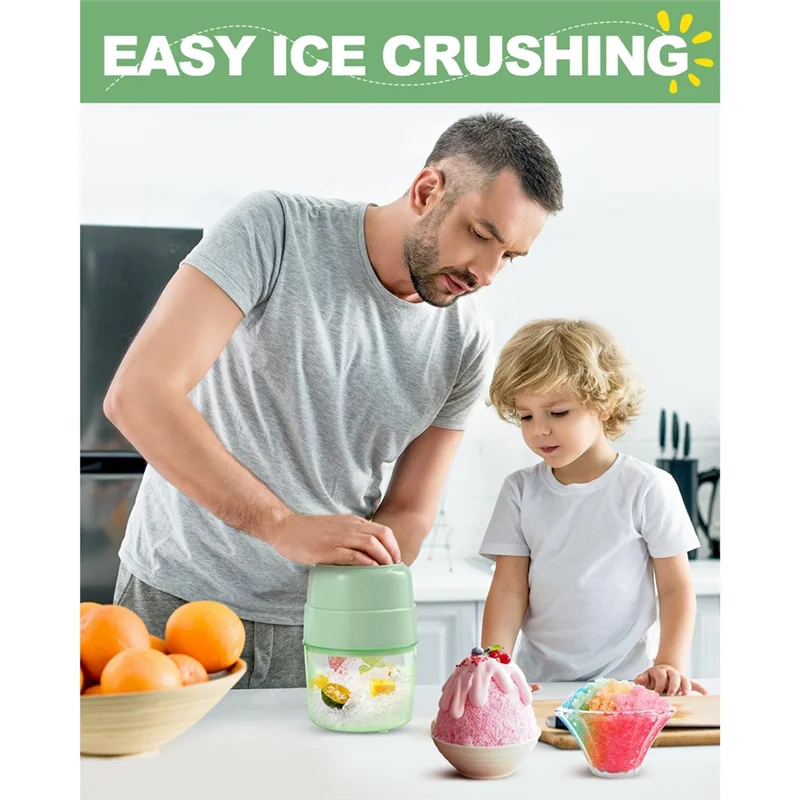 Snow Cone Machine Shaved Ice Machine Manual Ice Shaver Machine Double Stainless Steel Blade Ice Crusher
Snow Cone Machine Shaved Ice Machine Manual Ice Shaver Machine Double Stainless Steel Blade Ice Crusher