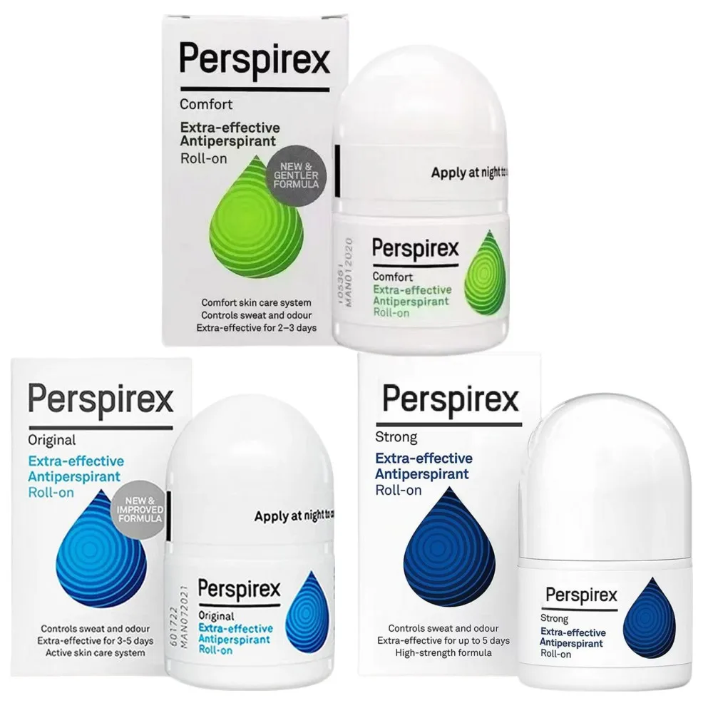 Perspirex Underarm Antiperspirant 24H Long Lasting Underarm Sweat Deodorizer Powerful Odor Removal Eliminate Skin Care
Perspirex Underarm Antiperspirant 24H Long Lasting Underarm Sweat Deodorizer Powerful Odor Removal Eliminate Skin Care