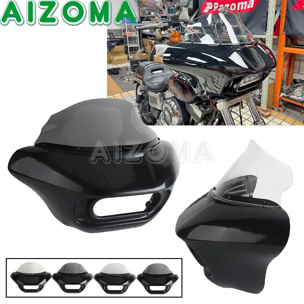 Motorcycle Mask Headlight Windshield Fairing Headlamp Cowl For Harley Dyna Street Bob FXDB FXDBI FXDBB FXDBP Fat Bob FXDF FXDFSE
Motorcycle Mask Headlight Windshield Fairing Headlamp Cowl For Harley Dyna Street Bob FXDB FXDBI FXDBB FXDBP Fat Bob FXDF FXDFSE