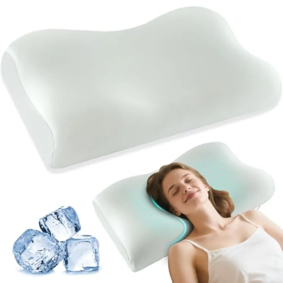 Cloud Align Pillow Ergonomic Zero-Pressure Memory Foam Core Neutral Alignment for Side Back and Stomach Sleepers Gently Cradles
Cloud Align Pillow Ergonomic Zero-Pressure Memory Foam Core Neutral Alignment for Side Back and Stomach Sleepers Gently Cradles