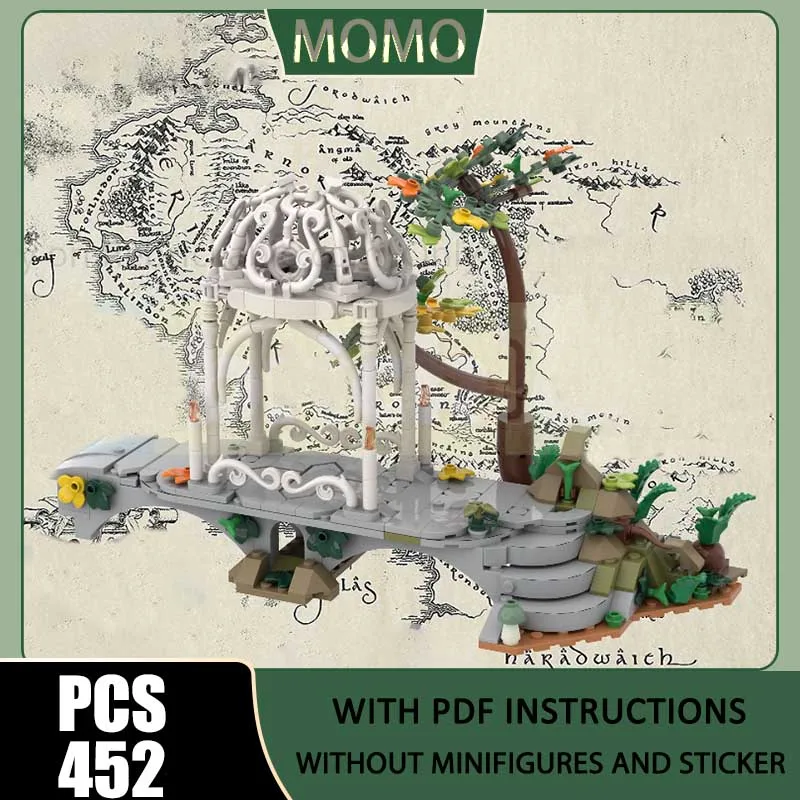 Ring Movie Model Moc Building Blocks Brick Pavilion Scene Model Technology Brick DIY Assembly Construction Holiday Toys
Ring Movie Model Moc Building Blocks Brick Pavilion Scene Model Technology Brick DIY Assembly Construction Holiday Toys