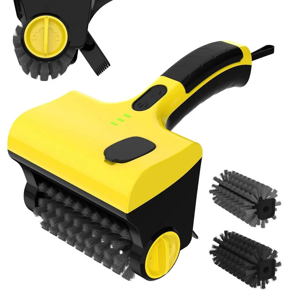 Electric Grill Brush, Rechargeable Heavy Duty BBQ Grill Cleaner, 360° Rotating, IPX7 Waterproof
Electric Grill Brush, Rechargeable Heavy Duty BBQ Grill Cleaner, 360° Rotating, IPX7 Waterproof