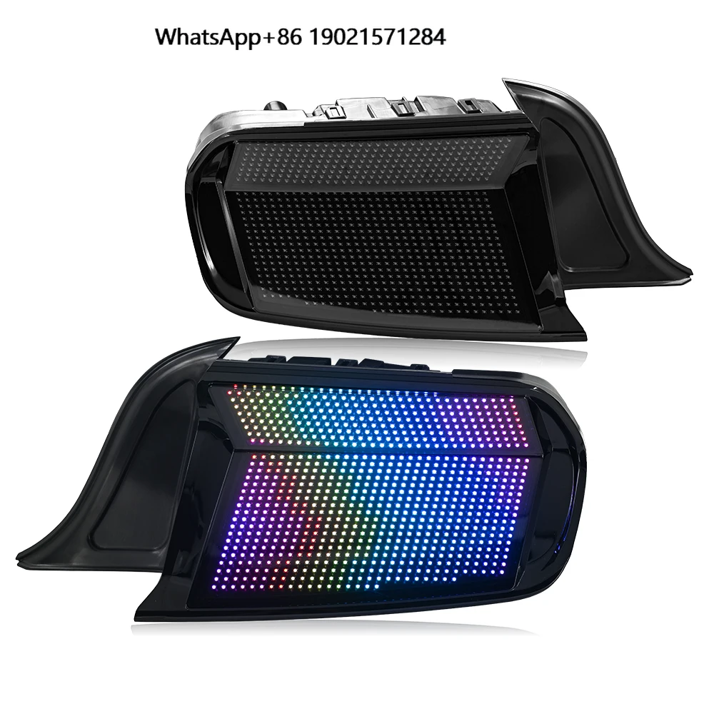 LED RGB Tail Light for Ford Mustang 2015-2023 Multiple Animation Modes Brake Lights Turn Signal Light for for Mustang
LED RGB Tail Light for Ford Mustang 2015-2023 Multiple Animation Modes Brake Lights Turn Signal Light for for Mustang