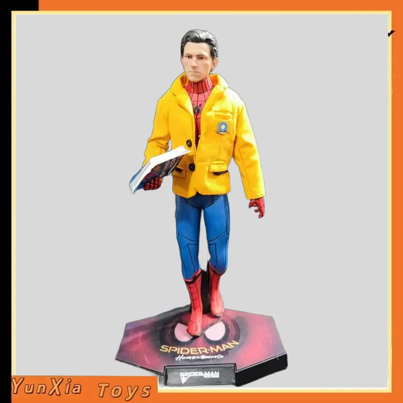Marvel Spider Man Action Figure 18cm PVC Double Head Sculpt Real Fabric Coat Avengers Homecoming Movie Collectible Statue
Marvel Spider Man Action Figure 18cm PVC Double Head Sculpt Real Fabric Coat Avengers Homecoming Movie Collectible Statue