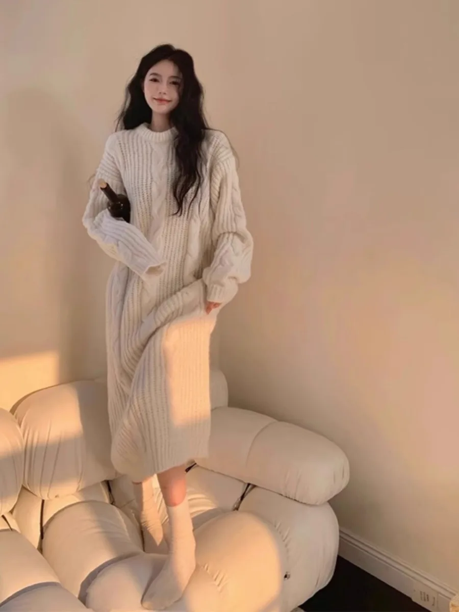 Пуловер длиной до колена, леопардовые свитера, джемперы, женские трикотажные изделия, повседневная домашняя одежда с длинными рукавами, клетчатая туника в стиле гранж для девочек
Пуловер длиной до колена, леопардовые свитера, джемперы, женские трикотажные изделия, повседневная домашняя одежда с длинными рукавами, клетчатая туника в стиле гранж для девочек