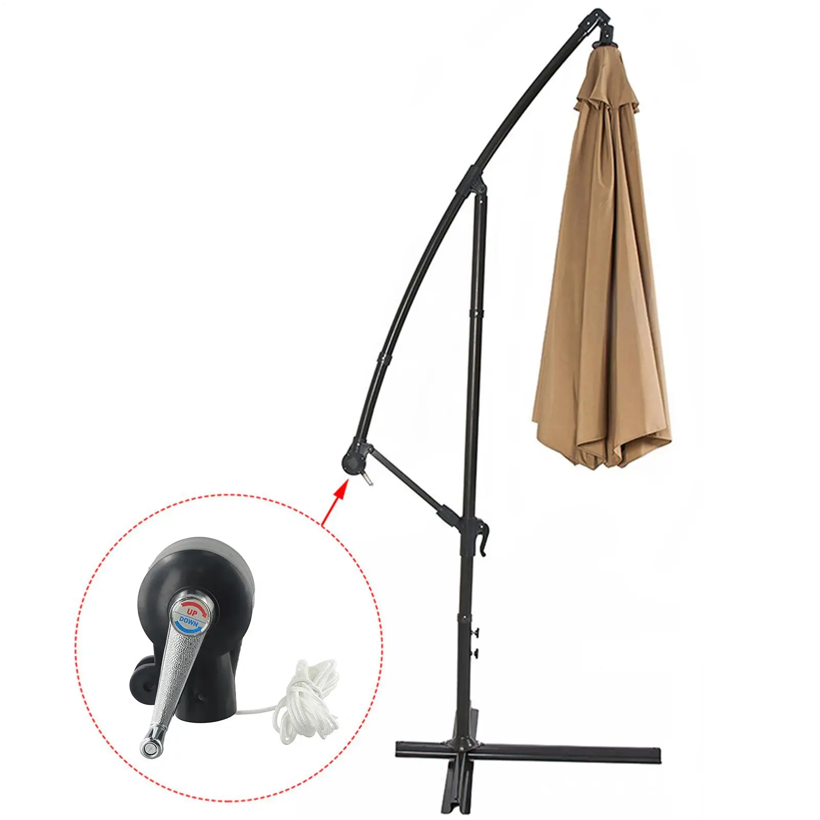 Новый шейкер для зонта, рукоятка для зонта для патио, рукоятка для зонта от солнца, запасные части для бассейна, двора, на открытом воздухе
Новый шейкер для зонта, рукоятка для зонта для патио, рукоятка для зонта от солнца, запасные части для бассейна, двора, на открытом воздухе