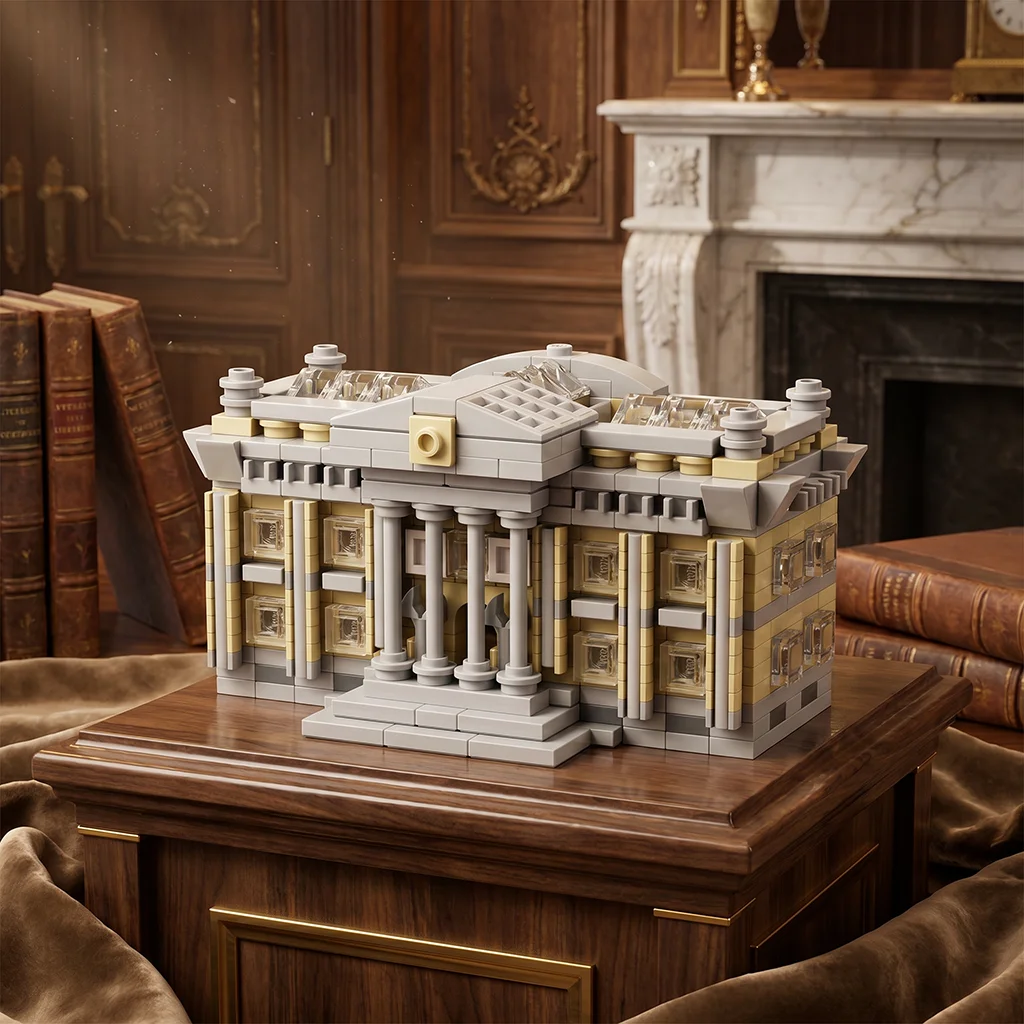 MOC Classical Architecture Building Blocks Court House City Hall Bricks Model DIY Assembly Desktop Decor Adult Fans
MOC Classical Architecture Building Blocks Court House City Hall Bricks Model DIY Assembly Desktop Decor Adult Fans