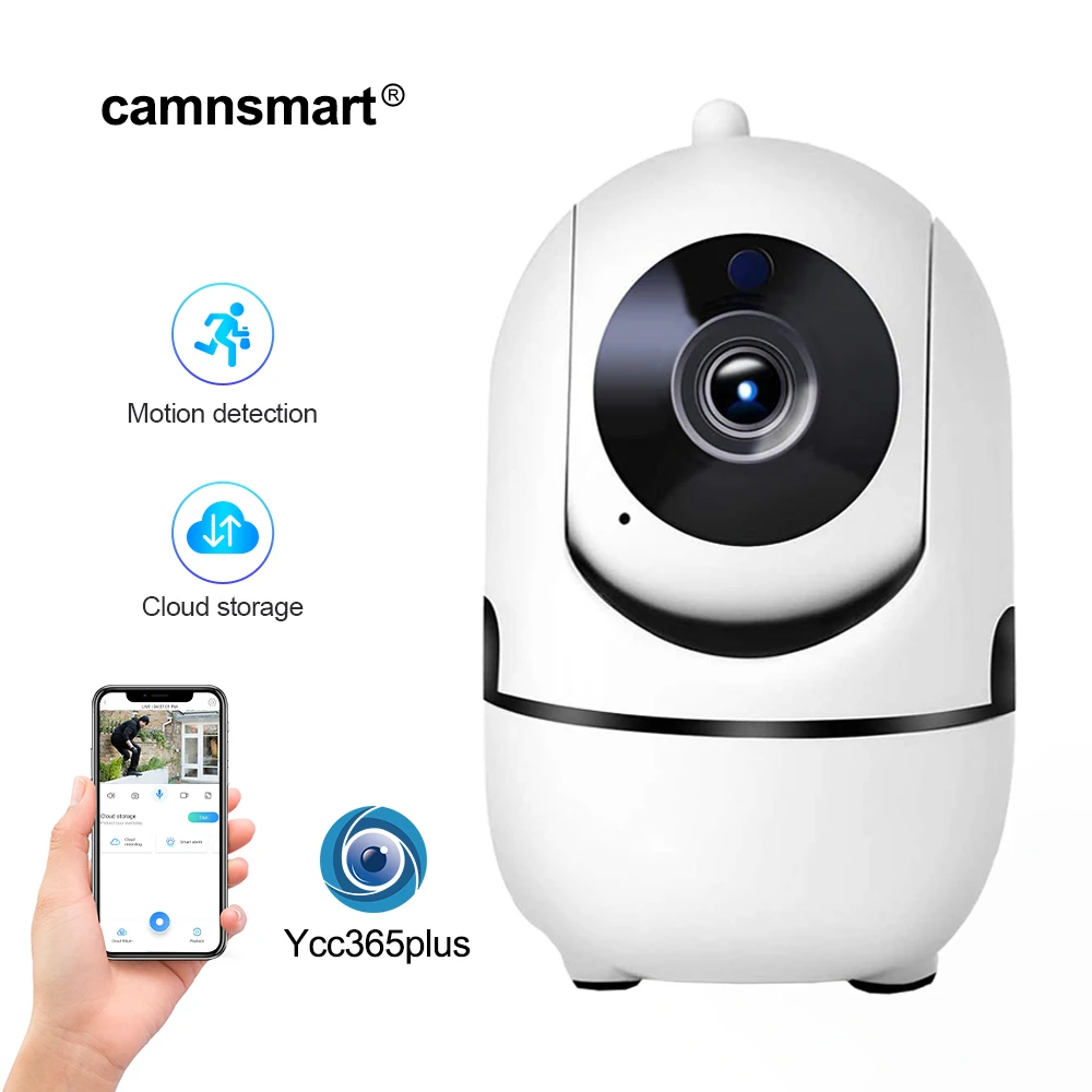 Внутренняя Wi-Fi камера 1080P, PTZ, вращение 355 ° Радионяня с инфракрасным светодиодом ночного видения, сигнализация обнаружения движения Push Ycc365plus
Внутренняя Wi-Fi камера 1080P, PTZ, вращение 355 ° Радионяня с инфракрасным светодиодом ночного видения, сигнализация обнаружения движения Push Ycc365plus