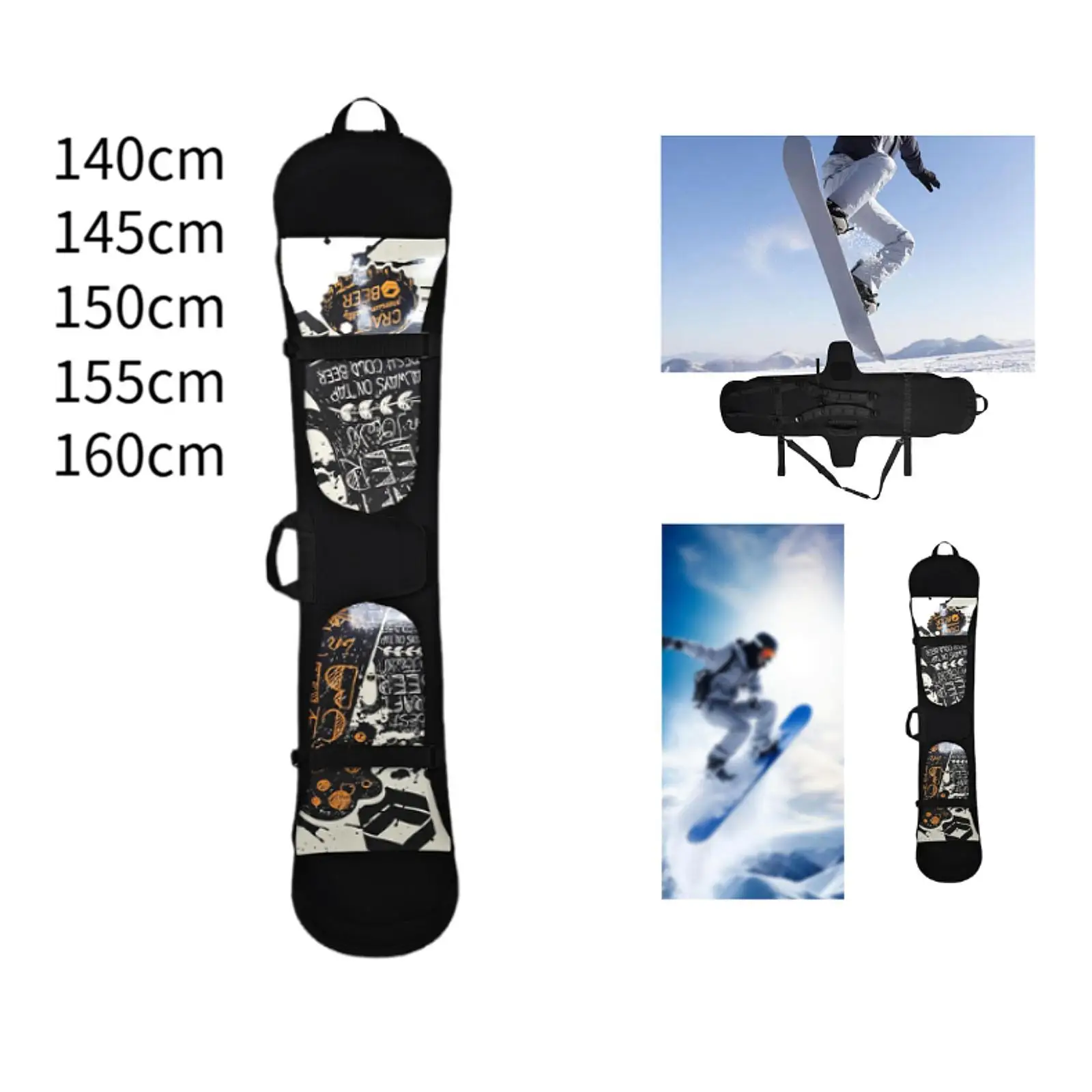 Чехол для сноуборда, рюкзак для транспортировки, водостойкий легкий чехол для переноски, дорожная сумка, сумка для сноуборда для зимних видов спорта
Чехол для сноуборда, рюкзак для транспортировки, водостойкий легкий чехол для переноски, дорожная сумка, сумка для сноуборда для зимних видов спорта