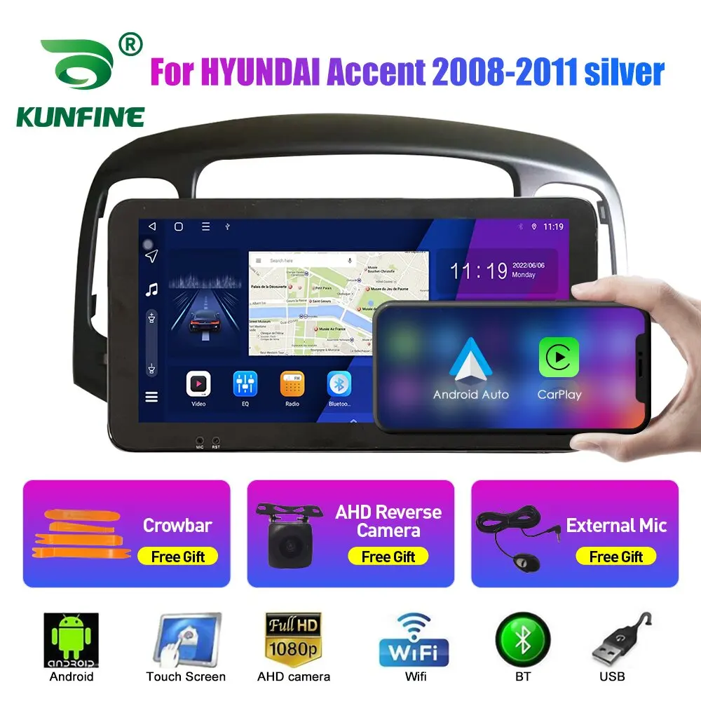 10,33-дюймовый автомобильный радиоприемник для HYUNDAI Accent 2008-11 2Din Android, восьмиядерный автомобильный стерео DVD, GPS-навигатор, плеер, QLED-экран Carplay
10,33-дюймовый автомобильный радиоприемник для HYUNDAI Accent 2008-11 2Din Android, восьмиядерный автомобильный стерео DVD, GPS-навигатор, плеер, QLED-экран Carplay