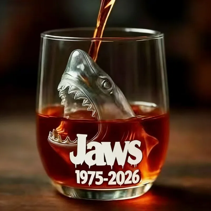 1PC Jaws 50th Anniversary Glass Shanhaijing Glass Transparent Cup Jaws 50th Limited Edition Glass Shanhaiji
1PC Jaws 50th Anniversary Glass Shanhaijing Glass Transparent Cup Jaws 50th Limited Edition Glass Shanhaiji