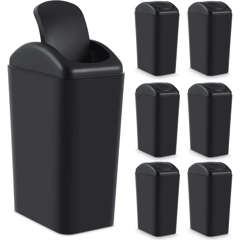 8 Pcs 3 Gallon/12 Liter Small Trash Can Plastic Kitchen Garbage with Lid Small Trash Bin for Bathroom Office Bedroom Ki
8 Pcs 3 Gallon/12 Liter Small Trash Can Plastic Kitchen Garbage with Lid Small Trash Bin for Bathroom Office Bedroom Ki