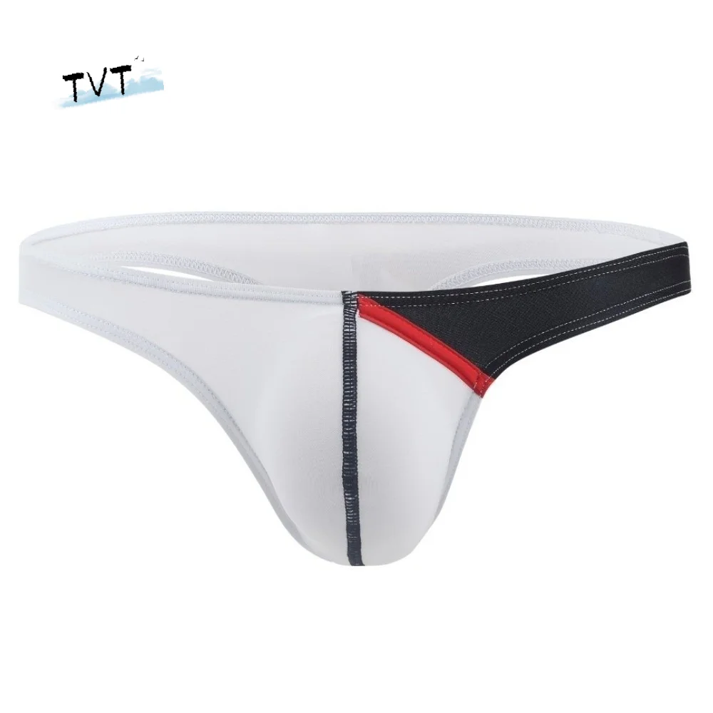 Fashion Patchwork Men's Triangle Panties Thin Low Waist Men's Underwear Underpants Ice Silk Thong Men
Fashion Patchwork Men's Triangle Panties Thin Low Waist Men's Underwear Underpants Ice Silk Thong Men