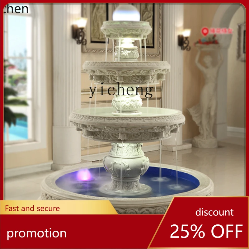 HXL large water fountain hotel three-story water garden fish pond floor pool landscape
HXL large water fountain hotel three-story water garden fish pond floor pool landscape