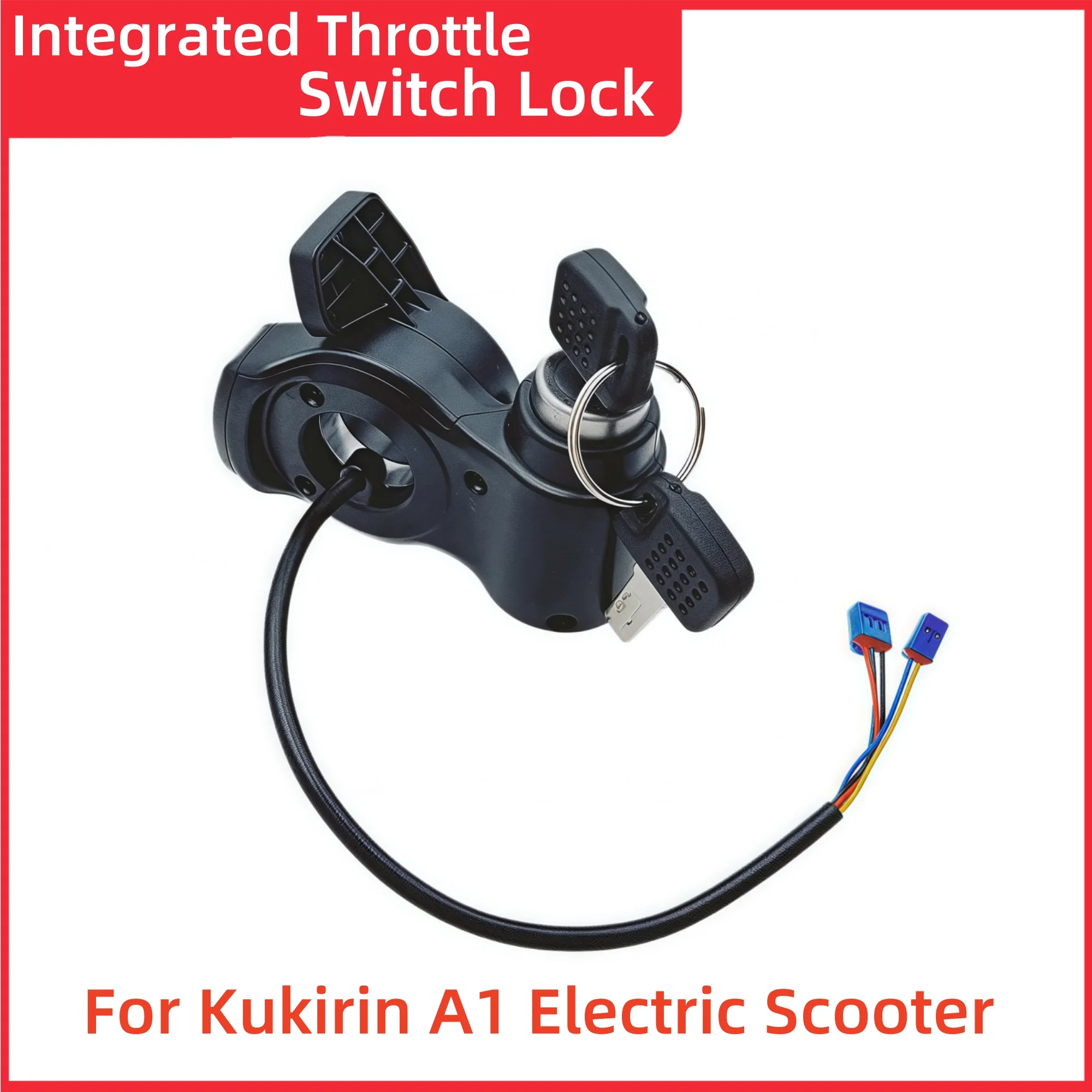 Original Integrated throttle switch lock For Kukirin A1 Electronic Lock Electric Scooter Kugookirin A1 Lock with Key Parts
Original Integrated throttle switch lock For Kukirin A1 Electronic Lock Electric Scooter Kugookirin A1 Lock with Key Parts