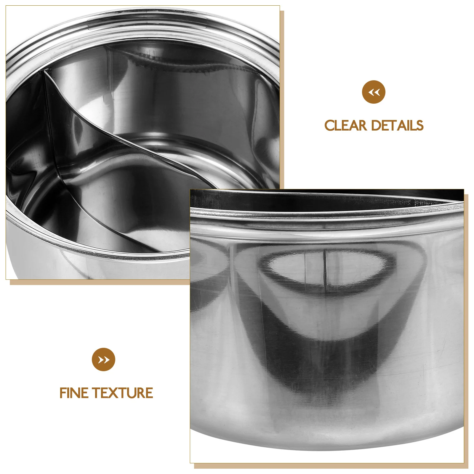 Hot Pot Liner Stainless Steel Compatible Induction Cooker Replacement Cooking Soup Pot Liner Small Portable Use
Hot Pot Liner Stainless Steel Compatible Induction Cooker Replacement Cooking Soup Pot Liner Small Portable Use