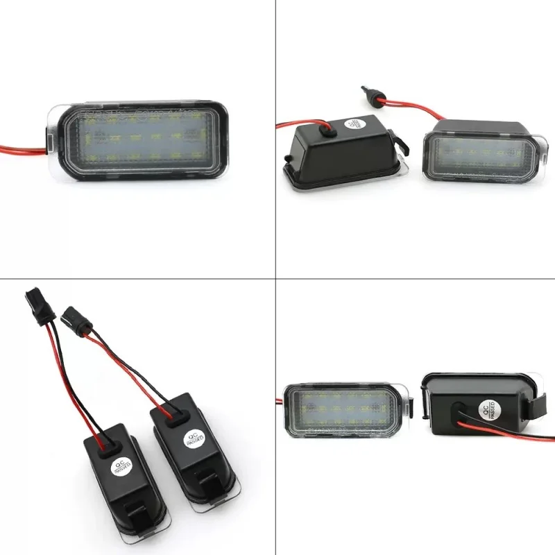 2pcs LED License Plate Light Tag Lamp Assembly White Compatible Fit Jaguar XF (X250) XJ (X351) EcoSport Edge Escape C-Max
2pcs LED License Plate Light Tag Lamp Assembly White Compatible Fit Jaguar XF (X250) XJ (X351) EcoSport Edge Escape C-Max