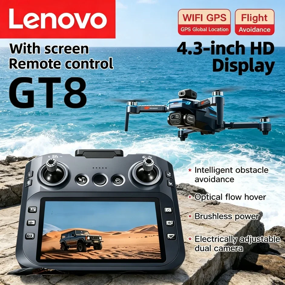Дрон Lenovo GT8 8K профессиональный с двойной камерой, GPS, FPV, бесщеточным двигателем, оптическим позиционированием, складной квадрокоптер 4K, радиоуправляемая игрушка
Дрон Lenovo GT8 8K профессиональный с двойной камерой, GPS, FPV, бесщеточным двигателем, оптическим позиционированием, складной квадрокоптер 4K, радиоуправляемая игрушка