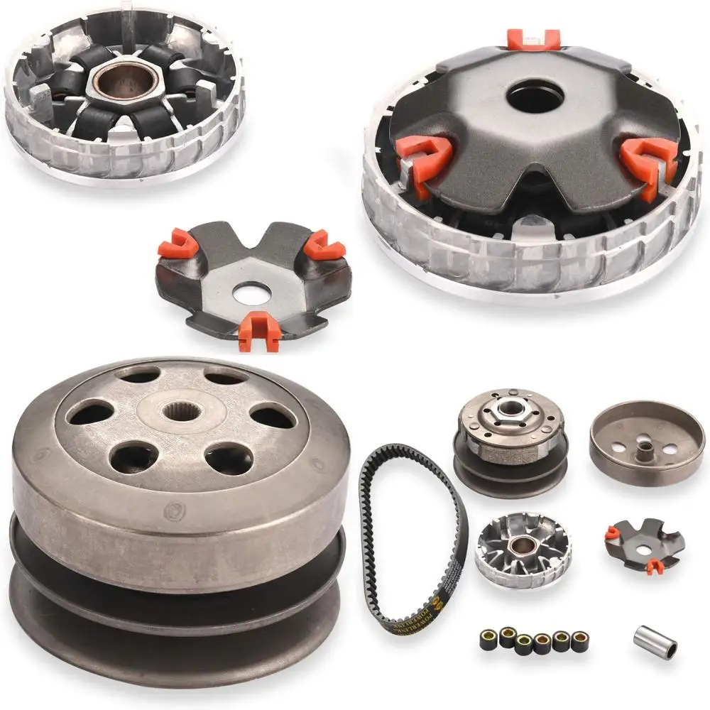 Высокопроизводительный комплект сцепления CLEO Gy6 50cc, включает в сборе сцепления и вариатор в сборе с ремнем 729, подходит для двигателя GY6 50cc S
Высокопроизводительный комплект сцепления CLEO Gy6 50cc, включает в сборе сцепления и вариатор в сборе с ремнем 729, подходит для двигателя GY6 50cc S