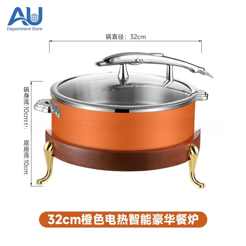 Commercial Stainless Steel Hammer Printing Warm Vegetable Pot Buffet Stove Display Cold Food Tea Break Hotel Insulation Heating
Commercial Stainless Steel Hammer Printing Warm Vegetable Pot Buffet Stove Display Cold Food Tea Break Hotel Insulation Heating