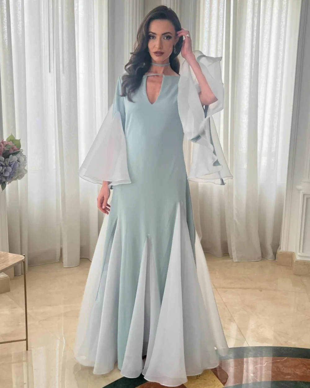 Customized Sizes Available Jersey A-line V-neck Midi Dresses Prom Dresses Classic Exquisite Modern Style Pastrol Unisex Chinese
Customized Sizes Available Jersey A-line V-neck Midi Dresses Prom Dresses Classic Exquisite Modern Style Pastrol Unisex Chinese