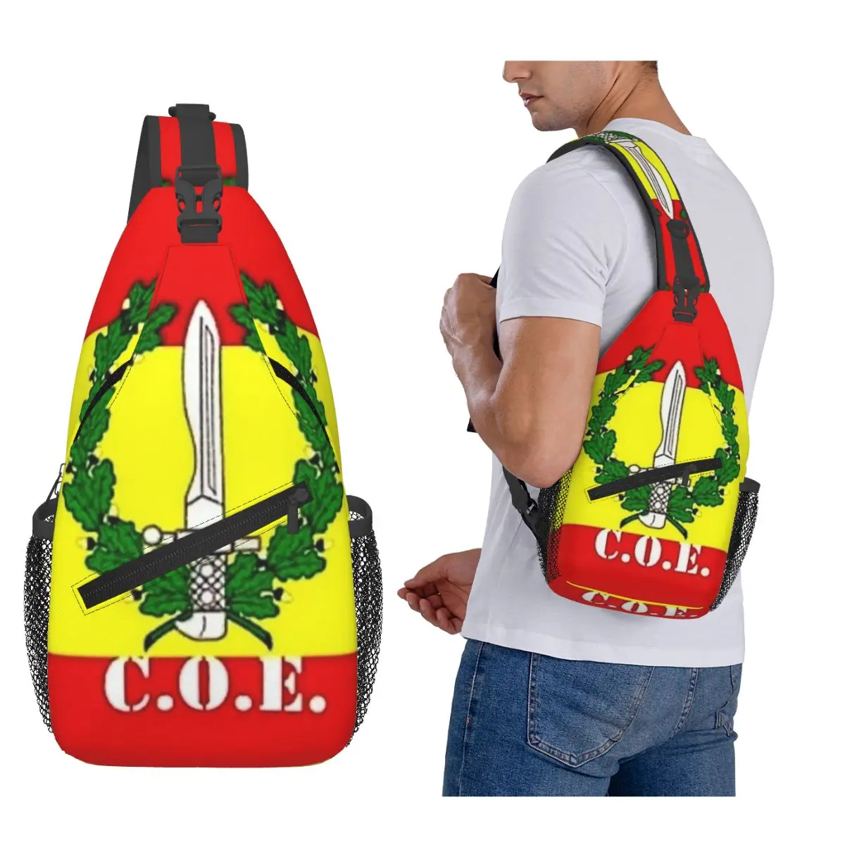 Прохладный испанский легион, армейская военная нагрудная сумка, мужской рюкзак через плечо на слинге, нагрудная сумка, дорожный походный рюкзак, сумка на плечо 
Прохладный испанский легион, армейская военная нагрудная сумка, мужской рюкзак через плечо на слинге, нагрудная сумка, дорожный походный рюкзак, сумка на плечо