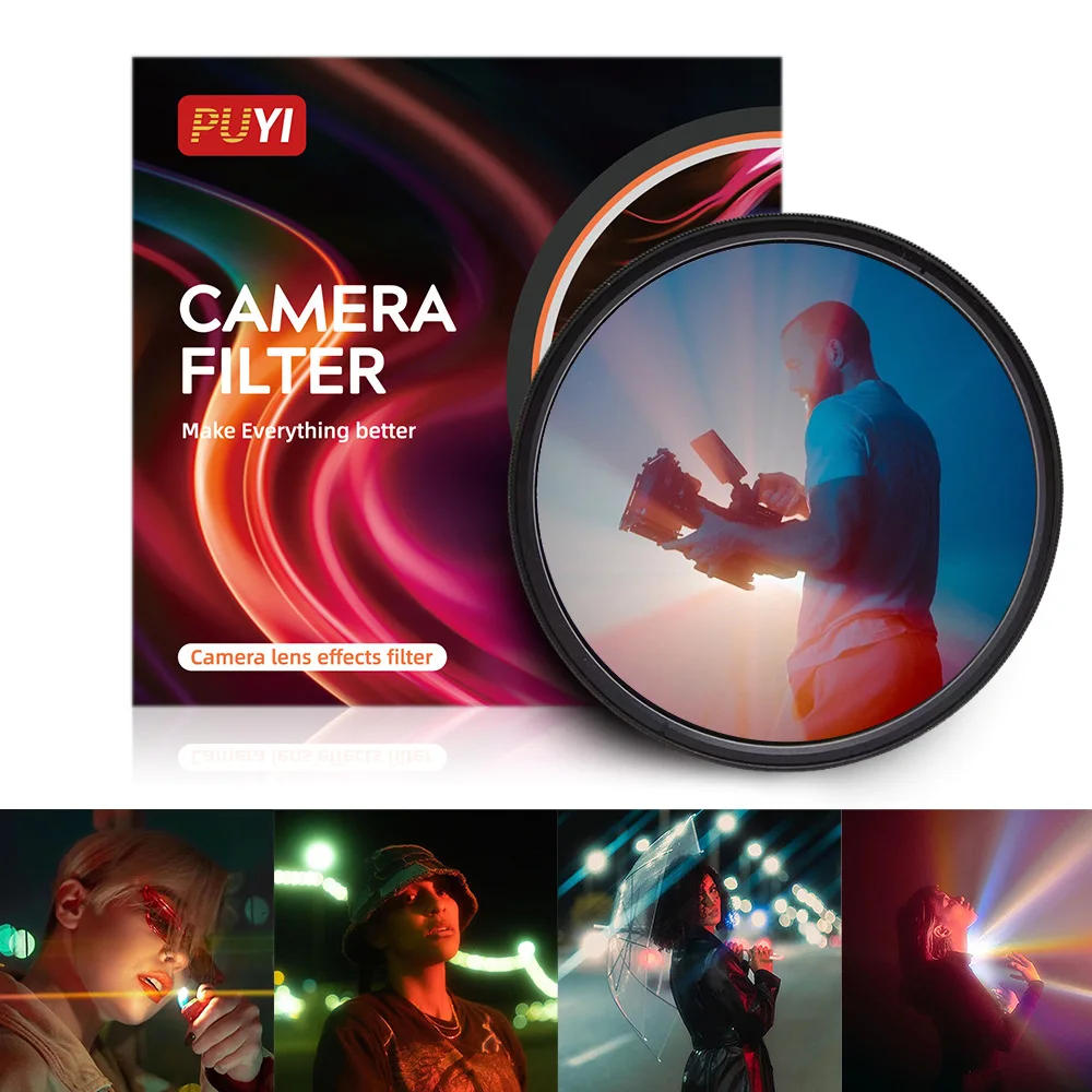 Prism Lens Filter 52/55/58/62/67/72/77/82mm Camera Lens Filter Starlight Glare Filter Dreamy Hazy Diffuser For photo photography
Prism Lens Filter 52/55/58/62/67/72/77/82mm Camera Lens Filter Starlight Glare Filter Dreamy Hazy Diffuser For photo photography