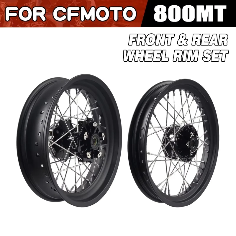 For CFMOTO 800MT Front and Rear Wheel Rim Set Moto Parts 800 MT MT800 Front Rim CF800MT CF800-5 Motorcycle Accessories
For CFMOTO 800MT Front and Rear Wheel Rim Set Moto Parts 800 MT MT800 Front Rim CF800MT CF800-5 Motorcycle Accessories